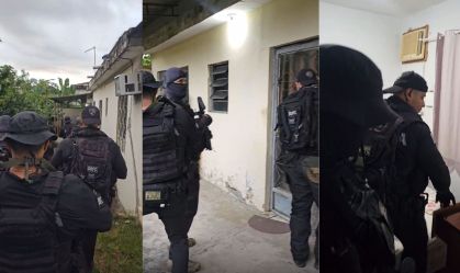 Operação mira lavagem de dinheiro da milícia em Belford Roxo (RJ)