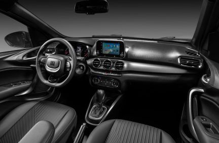 Interior do Cronos Precision