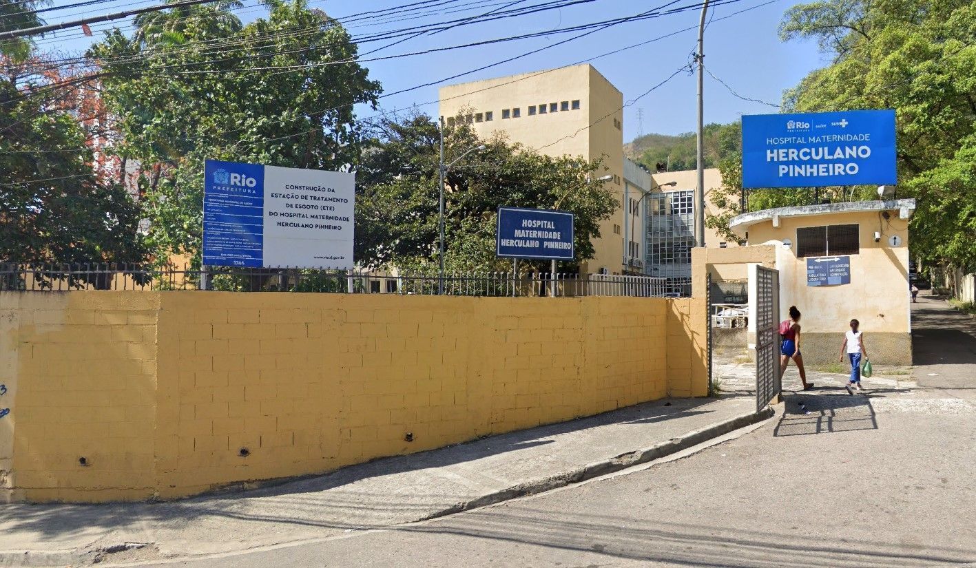 Bebê foi levado ao Hospital Maternidade Herculano Pinheiro, em Madureira, no Rio de Janeiro