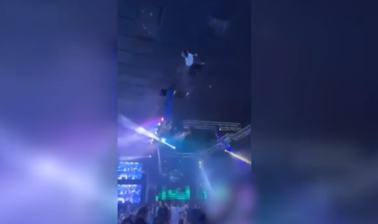 Vídeo: Veja momento em que teto desaba em boate na República Dominicana