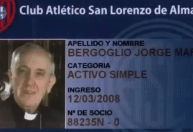 Idade e horário da morte do papa coincidem com registro dele no San Lorenzo