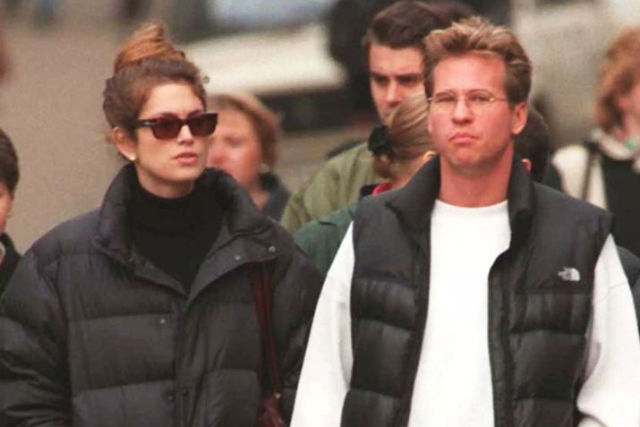 Cindy Crawford e Val Kilmer ficaram juntos entre 1995 e 1997 • Sacha Orlov/Getty