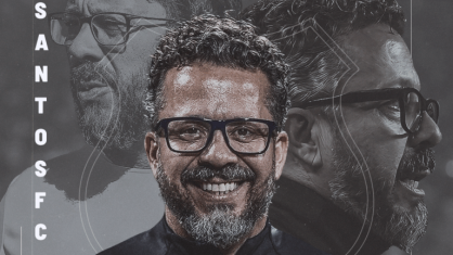 Santos oficializa Cleber Xavier como técnico do clube