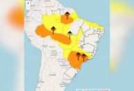 Entenda o que é o alerta laranja, em vigor hoje em parte do Brasil