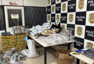 SP: Polícia apreende uma tonelada de drogas em fábricas do tráfico