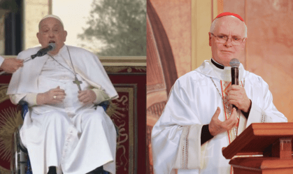 Dom Odilo e papa Francisco