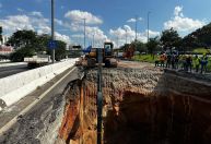 Cratera na Marginal: obras entram no segundo dia; veja próximos passos