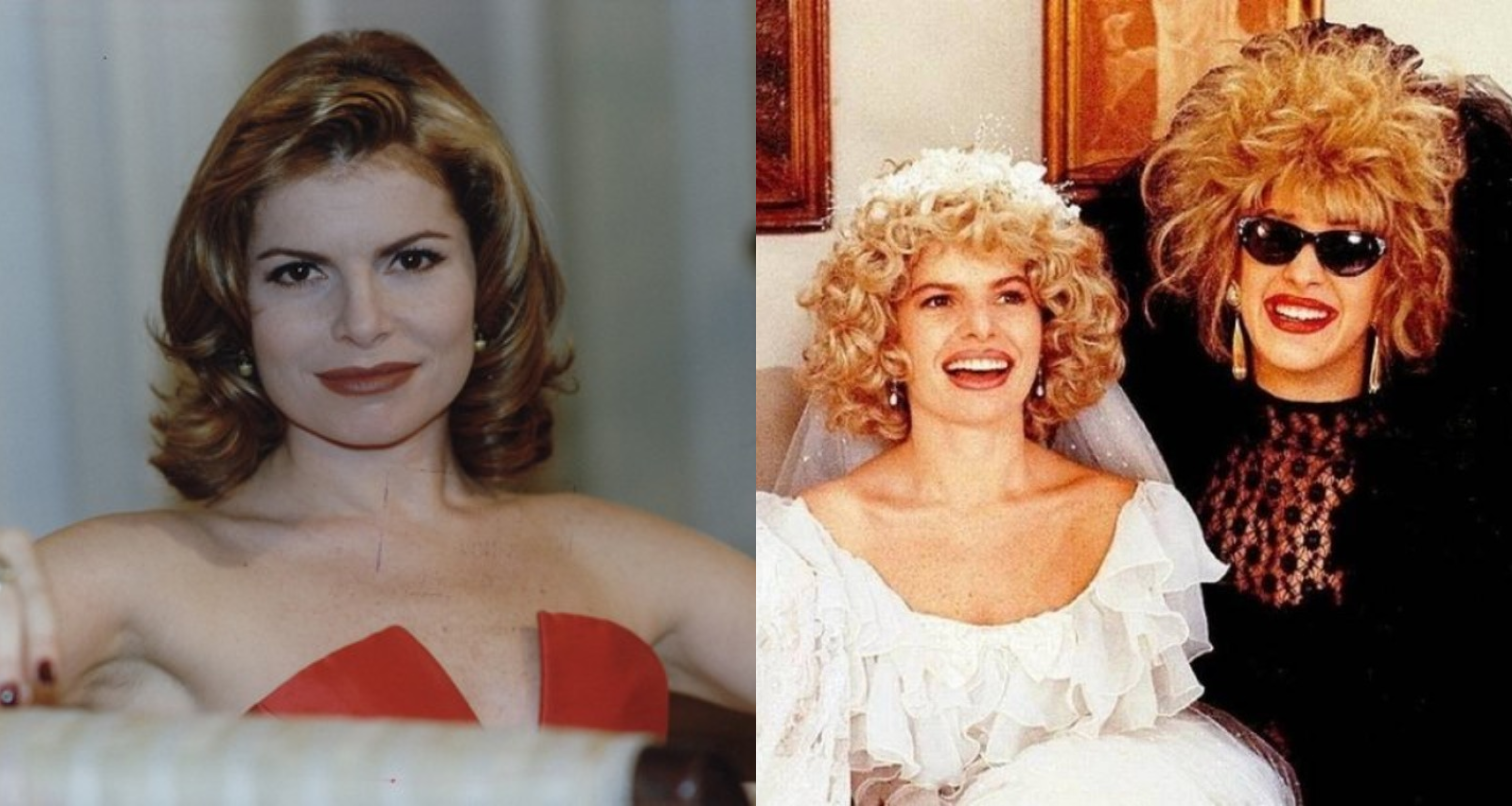Debora Bloch foi um dos destaques da novela "Salsa e Merengue" (à esq.), e fez seu nome na comédia com "TV Pirata" (à dir.) • Reprodução/TV Globo