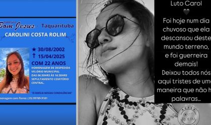 Jovem internada após virose no Guarujá morre depois de 90 dias no hospital