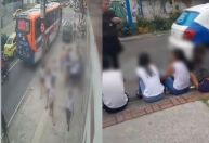 Vídeo: Vestindo uniformes escolares, jovens roubam celulares no Rio; veja