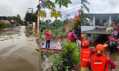 Rio de Janeiro tem solo encharcado e 571 pessoas fora de casa