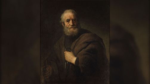 Pedro, o Apóstolo, 1632. Encontrado na coleção do Museu Nacional de Estocolmo