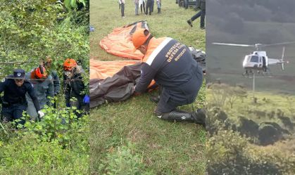 Homem é encontrado morto após cair de paraglider no interior de SP
