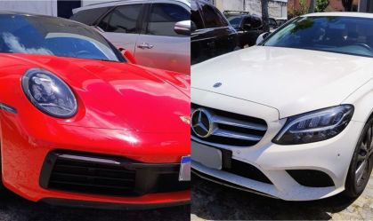 Vídeo: Polícia apreende 18 carros de luxo em operação no RN