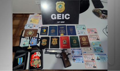 Falso militar: homem é preso com patentes militares e documentos falsos