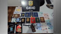 Falso militar: homem é preso com patentes militares e documentos falsos