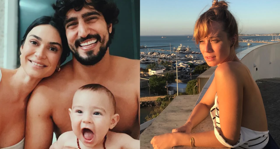 Thaila Ayala, Renato Góes, além de Mariana Ximenes, estão na lista de padrinhos da cerimônia • Instagram/Thaila Ayala/Mariana Ximenes