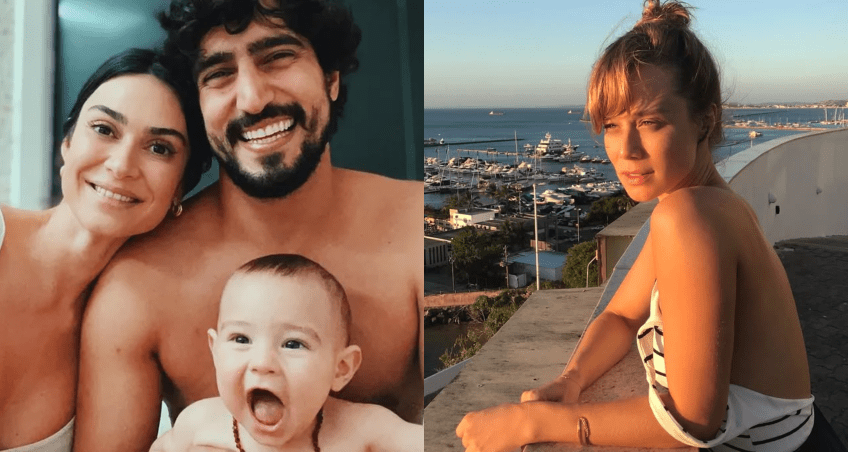 Thaila Ayala, Renato Góes, além de Mariana Ximenes, estão na lista de padrinhos da cerimônia • Instagram/Thaila Ayala/Mariana Ximenes