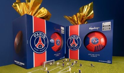 Divulgação dos ovos de Páscoa do PSG