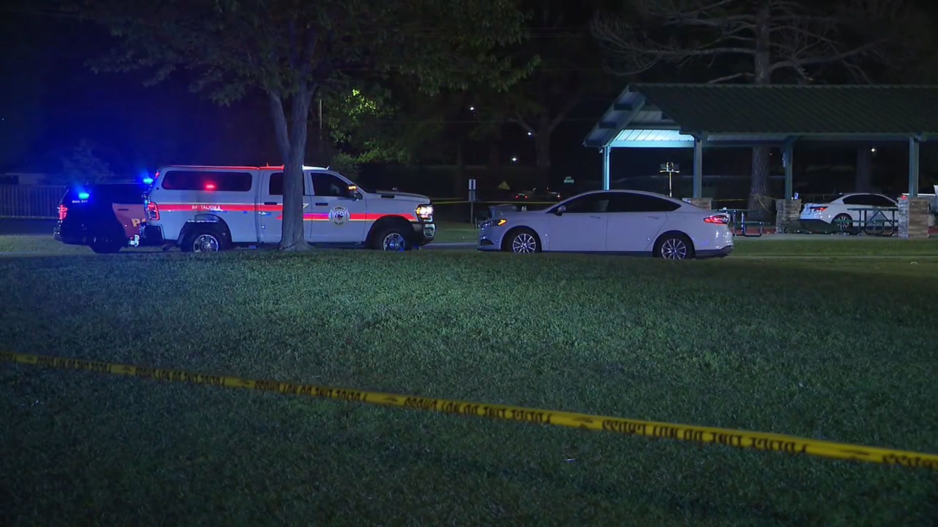 Ataque a tiros em um parque em Arkansas, nos Estados Unidos.
