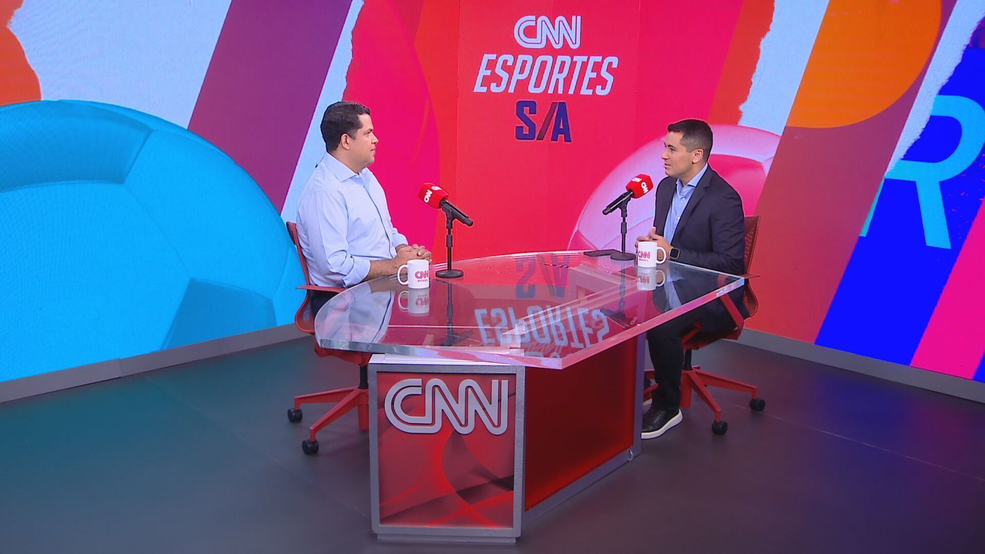 Pedro Martins durante participação no CNN Esportes S/A deste domingo (6)