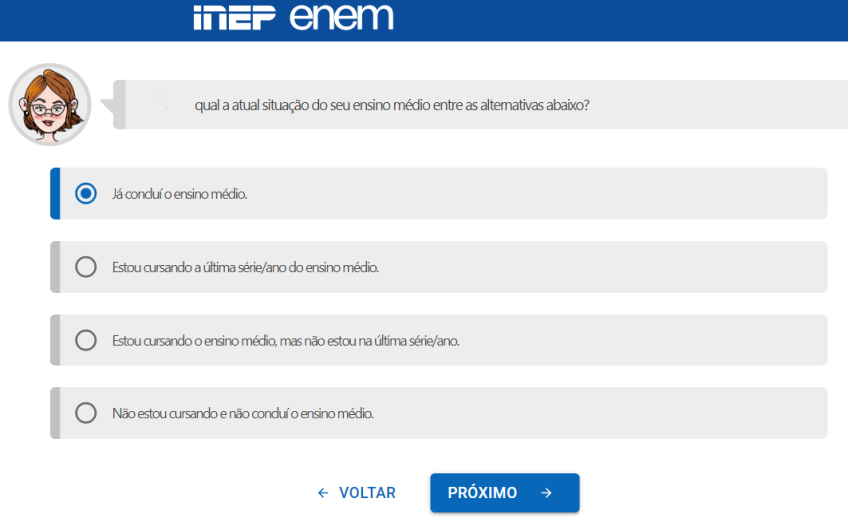 Estudantes de escolas públicas têm direito à isenção do Enem • Reprodução