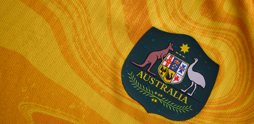 Escudo da Confederação Australiana de Futebol • Reprodução / Football Australia