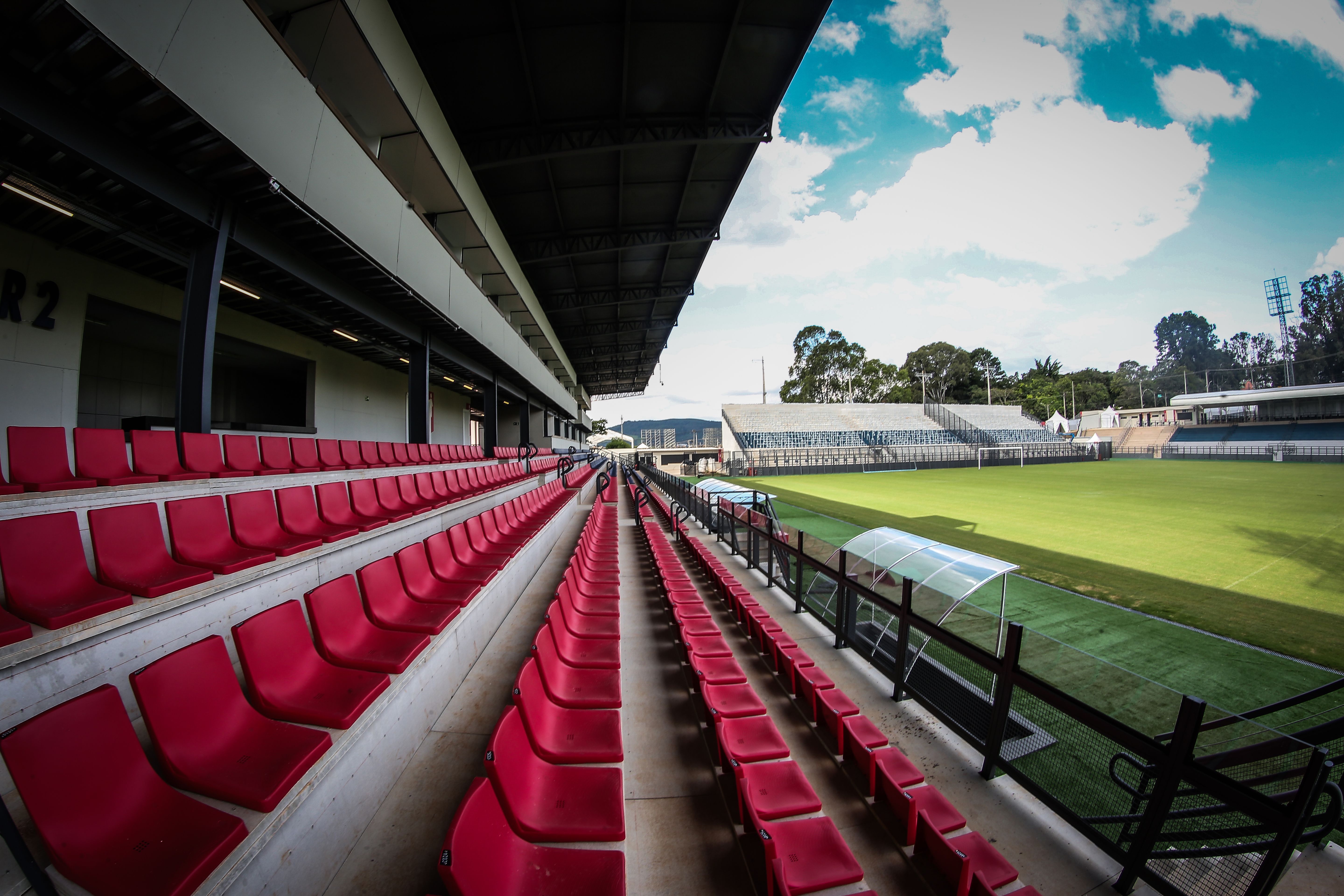 Estádio Municipal Cícero de Souza Marques, que será a casa substituta do Red Bull Bragantino