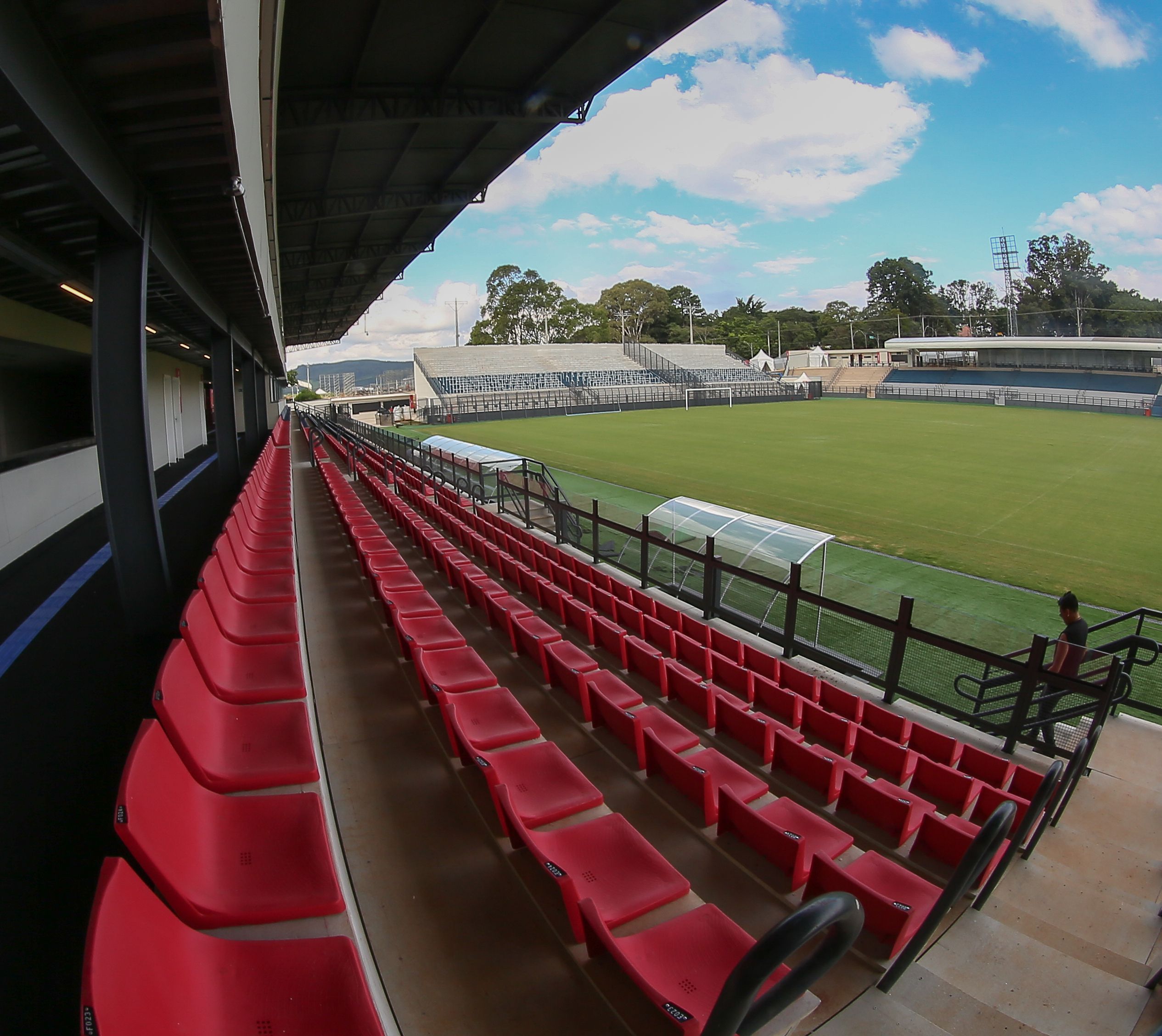 Estádio Municipal Cícero de Souza Marques, que será a casa substituta do Red Bull Bragantino