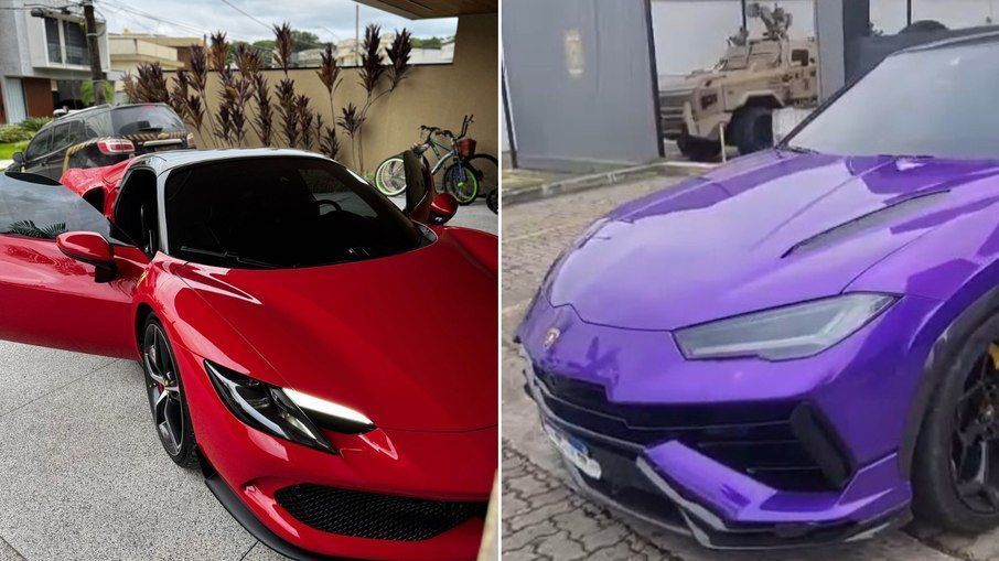 Ferrari 296 GTB e Lamborghini Urus: empresário é preso pela PF