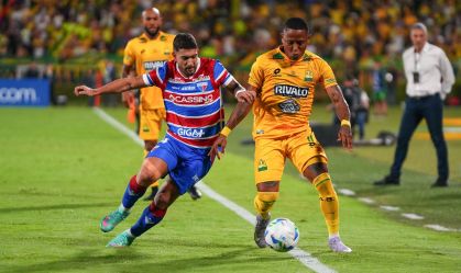 Deyverson marca, mas Fortaleza sofre empate do Bucaramanga na Libertadores
