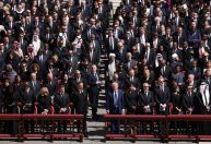 Funeral do papa Francisco reúne líderes mundiais; veja fotos