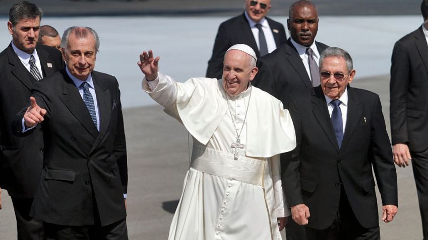 O Papa Francisco morre aos 88 anos • Foto de Sven Creutzmann/Mambo Photo/Getty Images
