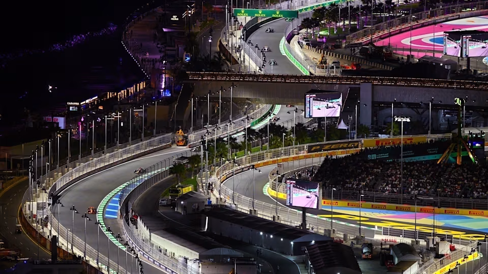 F1 segue para Jeddah para o GP da Arábia Saudita neste fim de semana