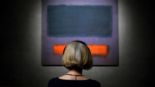 Obra "Grey, Orange on Maroon, No. 8", de Mark Rothko, faz parte do acervo de museu holandês
