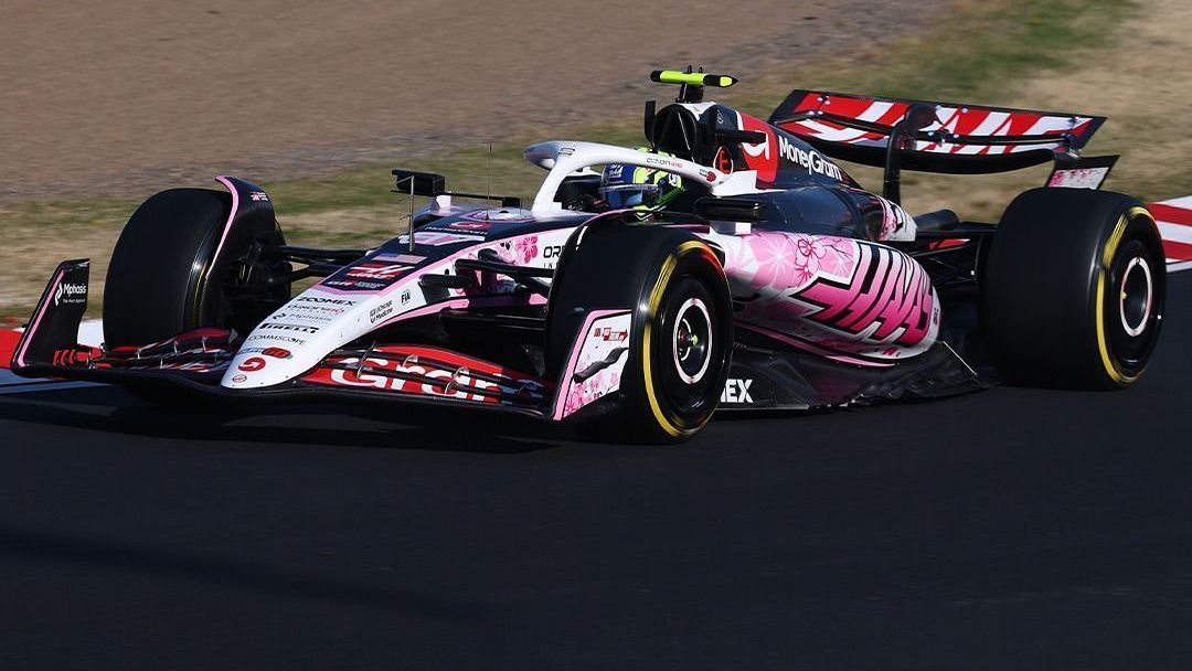 Carro da Haas, equipe da Fórmula 1