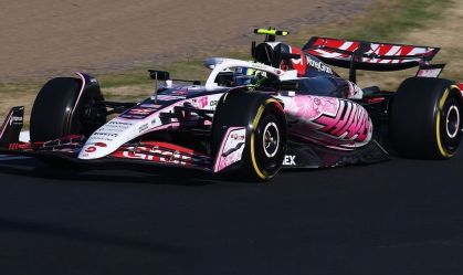 Carro da Haas, equipe da Fórmula 1