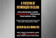 Carro de deputado é atingido por tiros no Rio de Janeiro