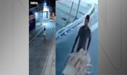 Vídeo: Suspeito de matar mulher trans empurra carrinho de mão após crime