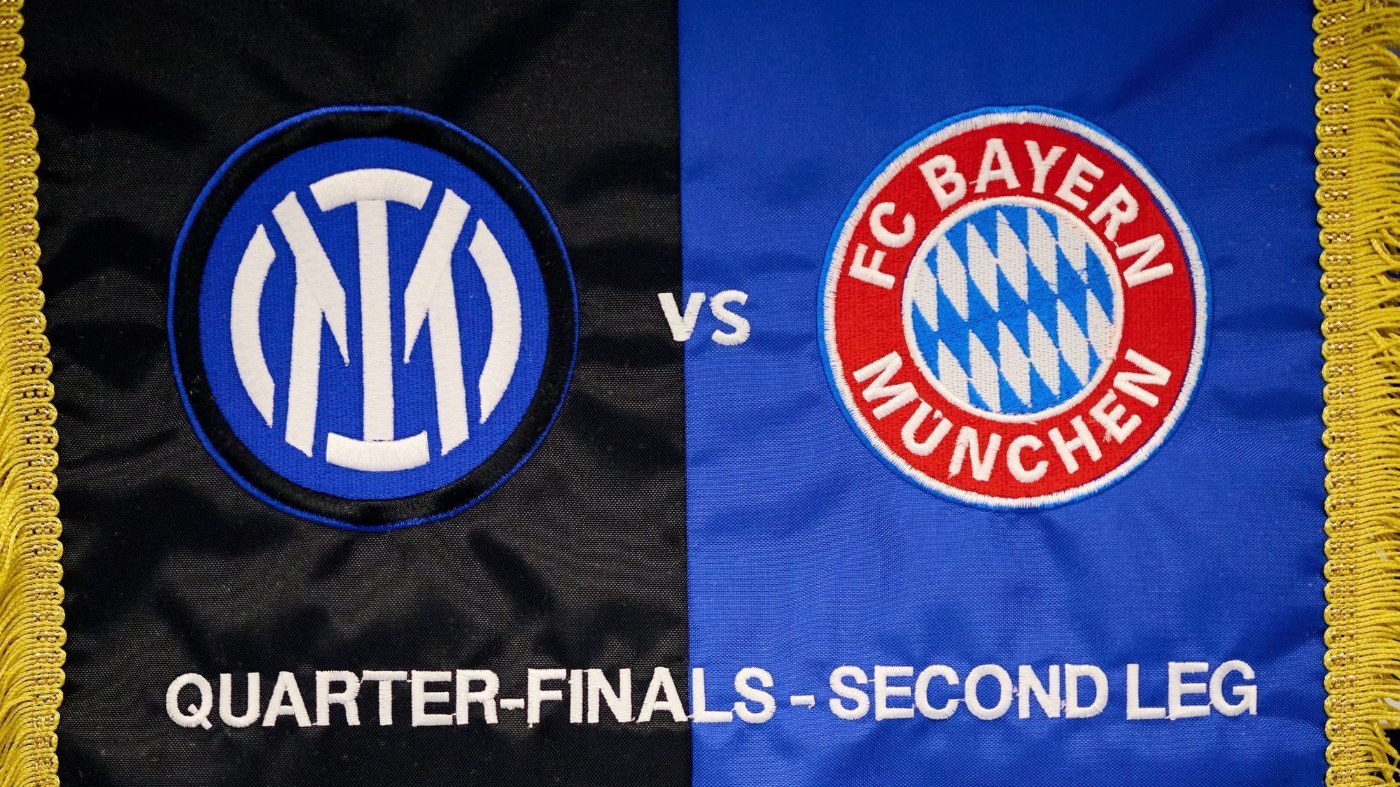 Inter e Bayern se enfrentam nesta quarta-feira (16) pelo jogo de volta da Champions