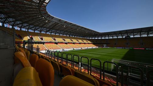 O Stadion Miejski, em Białystok, casa do Jagiellonia Białystok