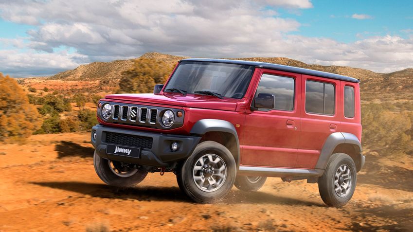 Suzuki Jimny 5-door: finalmente um Jimny com portas traseiras • Suzuki / Divulgação