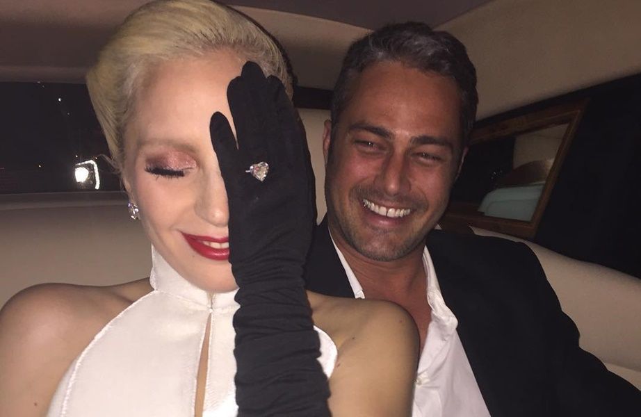 Lady Gaga e Taylor Kinney • Reprodução/Instagram