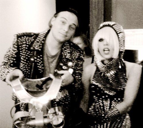 Lady Gaga e Matthew "Dada" Williams • Reprodução/Facebook