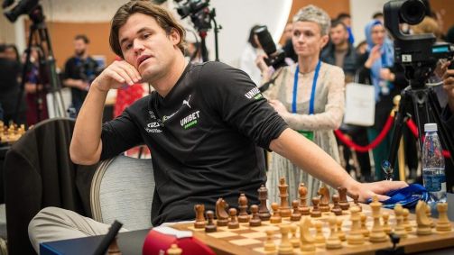 Magnus Carlsen, nº 1 do mundo no xadrez