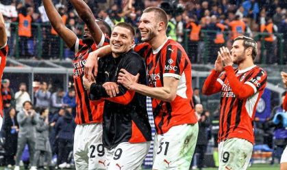 Milan vence a Inter com show de Jovic e vai à final da Copa da Itália