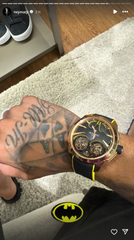 Neymar volta a provocar Neto • Reprodução/Instagram/Neymar
