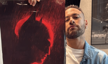 Neymar responde craque Neto após look de Batman