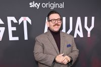 "Harry Potter": Nick Frost surge caracterizado como Hagrid pela 1ª vez