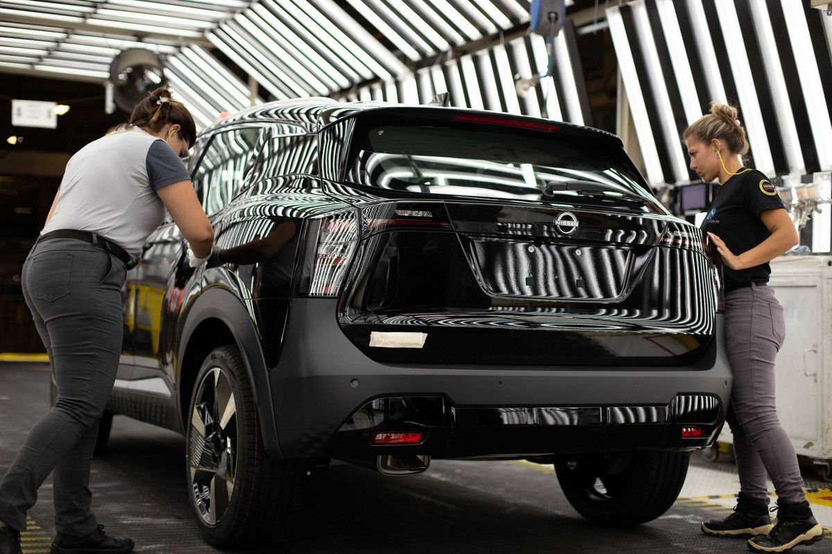 Produção novo Kicks 2026. Planta da Nissan em Resende/RJ • Cris Oliveira/Divulgação